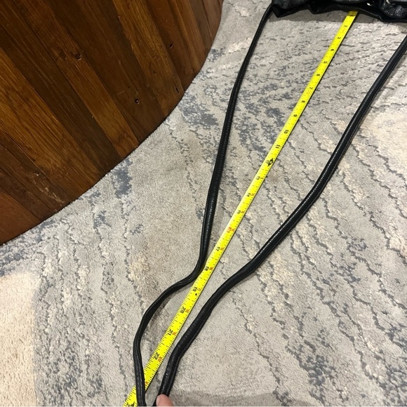 Tignanello Black Pebble Leather Shoulder Satchel Bag Purse Women’s Magnetic - Picture 11 of 11